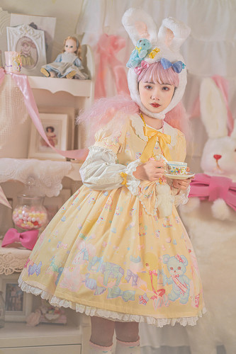 Dolls Party ~Animal Kindergarten Sweet Lolita OP -Pre-order