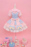Alice Girl ~Candy Cat Sweet Lolita Salopette -Pre-order
