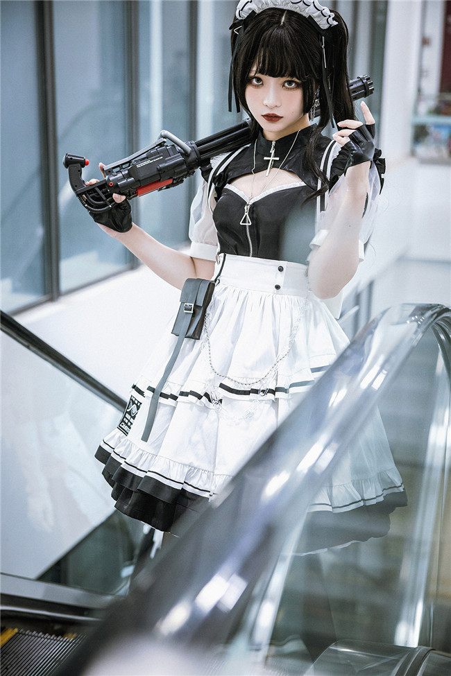 サイバーメイド３号機【Lilith House】 Lilith House ~Cyber Maid Maid Lolita Dresses