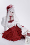 Diamond Honey ~Cross the Roses Gothic Lolita Top + Skirt Set -Pre-order