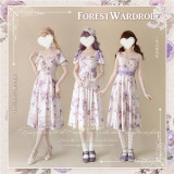 Forest Wardrobe ~Viola Tricolor'Summer Lolita OP -Pre-order