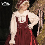 Urtto~Daisy Peter Pan Collar Cotton Long Sleeves Lolita Blouse