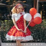 Magic Tea Party ~Heart Beat Sweet Lolita JSK -Pre-order