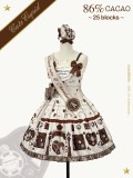Cupid Cute ~Chocolate Gift Box Sweet Lolita OP/JSK/Salopette -Pre-order