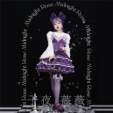 Midnight Rose Lolita JSK -Pre-order
