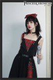 Princess Chronicles ~The Night of Scarlet Lolita Top + Skirt Set -Pre-order