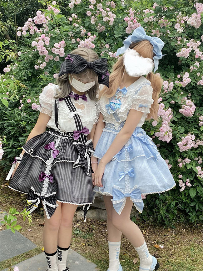 Alice Girl ~The Sunny One Sweet Lolita Salopette ,Sweet Lolita