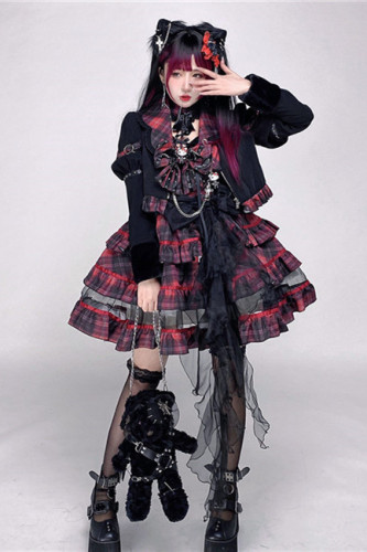 Diamond Honey ~Rock Kitty Lolita JSK Set -Pre-order
