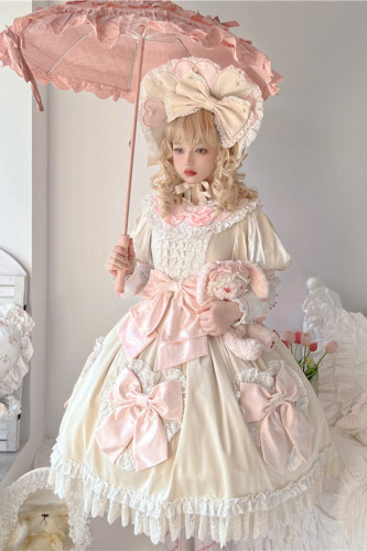 Vintage sweetheart Doll Lolita OP New Colors -Pre-order