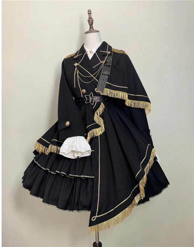 Honored Knight Military Lolita Blouse, Skirt, Coat - Military Lolita