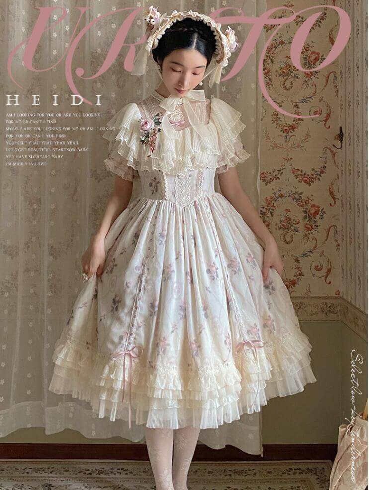 Elegant lolita top