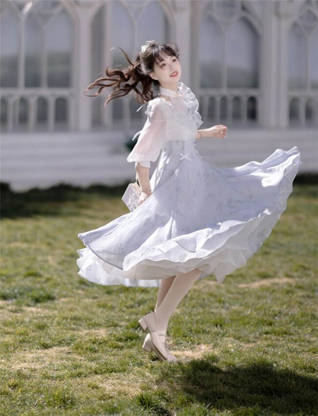 Iris Dream Elegant Classic Lolita Dress One Pieces- My Lolita Dress