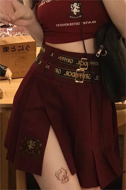 Kyouko & Harry Potter Co-signed  JK Uniform Top & Skirt Harry Potter Clothes