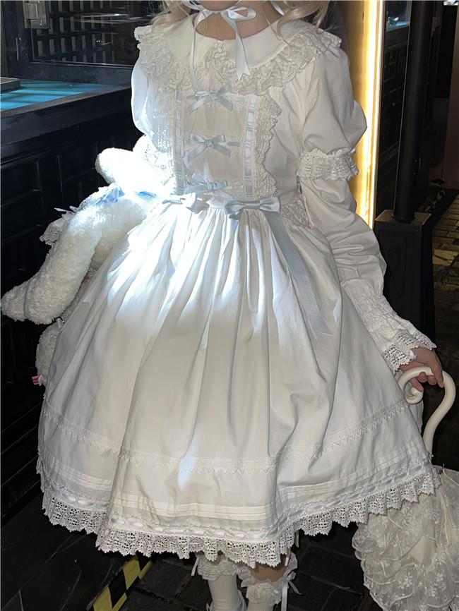 Laura's Doll Cotton Lolita One Piece and Jumpers -My Lolita Laura's Doll Cotton Lolita One Piece and Jumpers -My Lolita