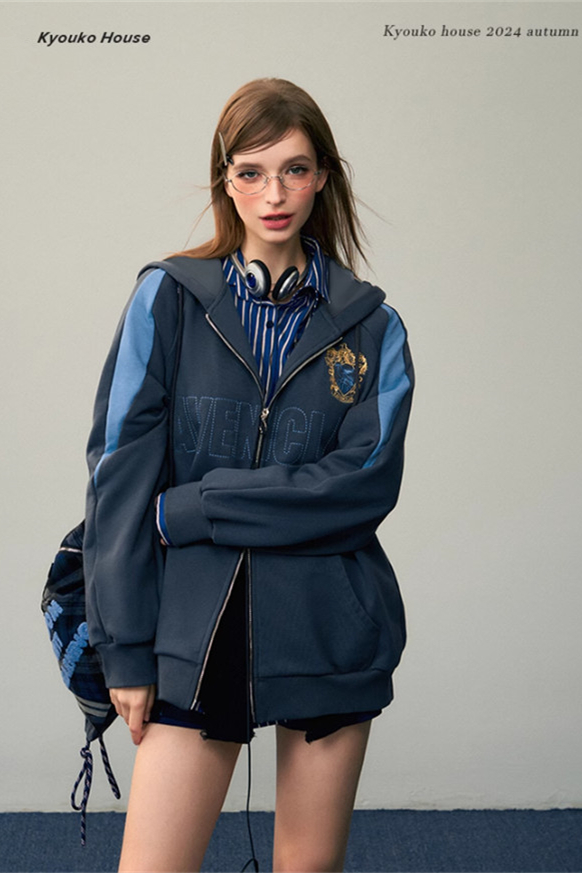 Kyouko & Harry Potter Co-signed Loose Hoodie Harry Potter Clothes