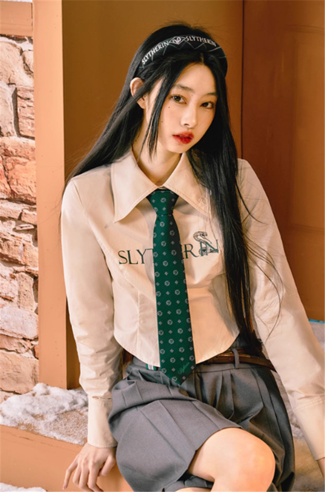 Kyouko & Harry Potter Co-signed Retro Necktie Harry Potter Cosplay