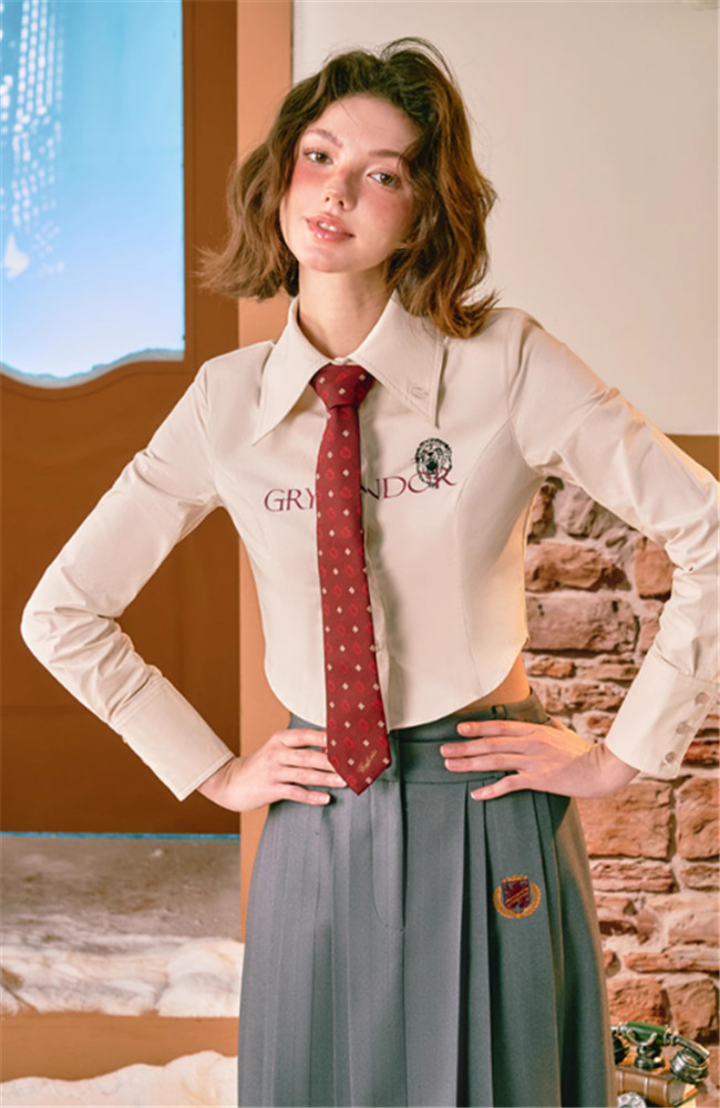 Kyouko & Harry Potter Co-signed Retro Necktie Harry Potter Cosplay