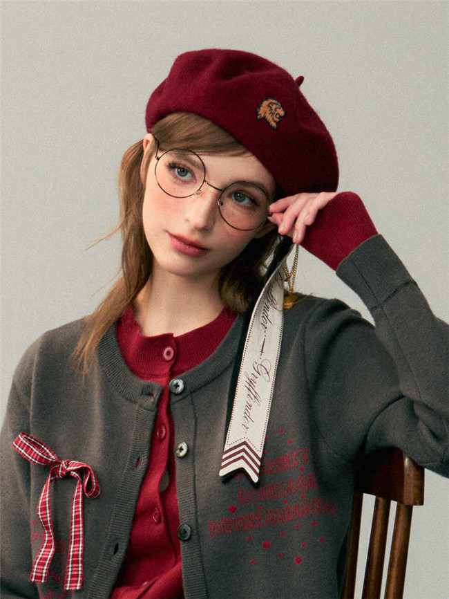 Kyouko & Harry Potter Co-signed Vintage Beret Harry Potter Cosplay