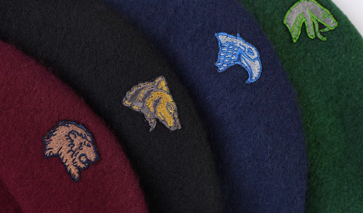 Kyouko & Harry Potter Co-signed Vintage Beret Harry Potter Cosplay