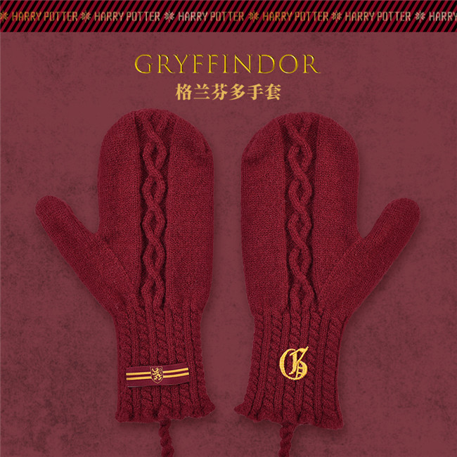 Kyouko & Harry Potter Collaborated Plush Halter Gloves Harry Potter Cosplay