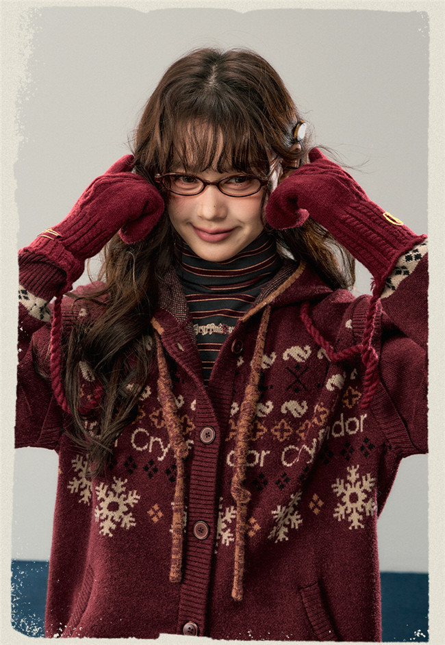 Kyouko & Harry Potter Collaborated Plush Halter Gloves Harry Potter Cosplay