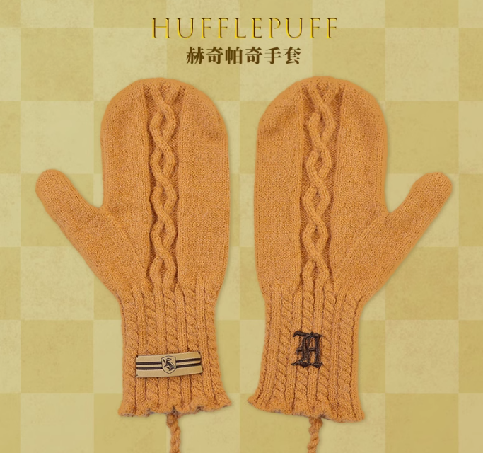 Kyouko & Harry Potter Collaborated Plush Halter Gloves Harry Potter Cosplay