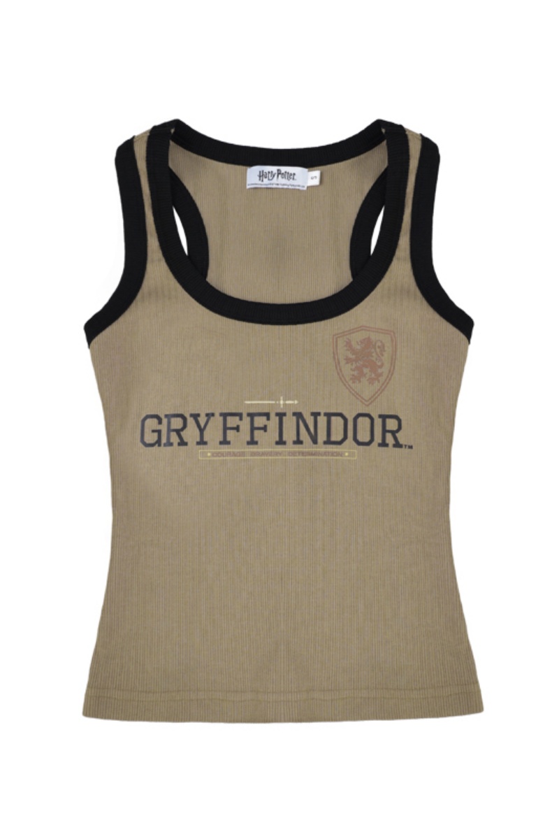 Kyouko & Harry Potter Collaborated Retro Vest Brown Harry Potter Clothing
