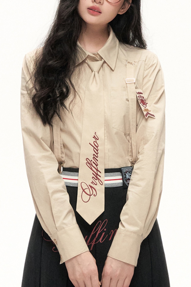 Kyouko & Harry Potter Collaborated Embroideried Blouse Pleated Skirt Harry Potter Clothing- Harry Potter Clothes Shopping