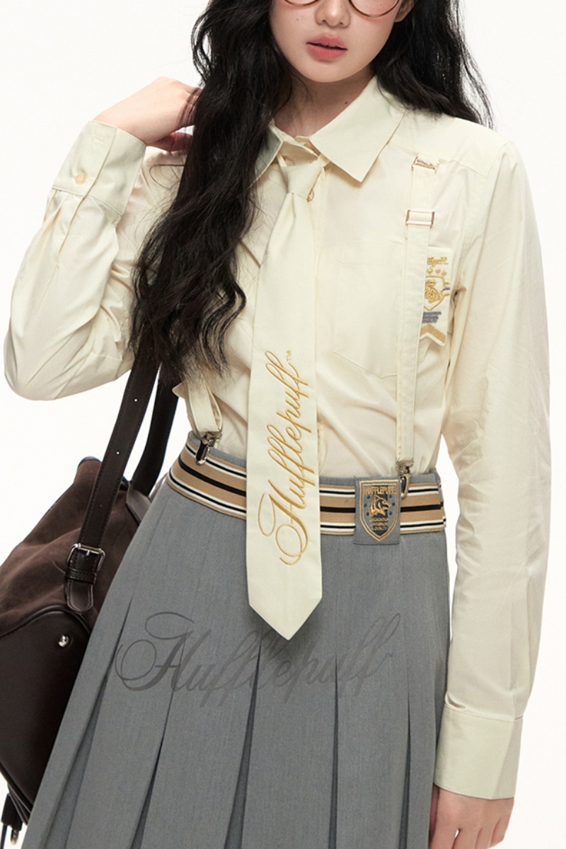 Kyouko & Harry Potter Collaborated Embroideried Blouse Pleated Skirt Harry Potter Clothing- Harry Potter Clothes Shopping