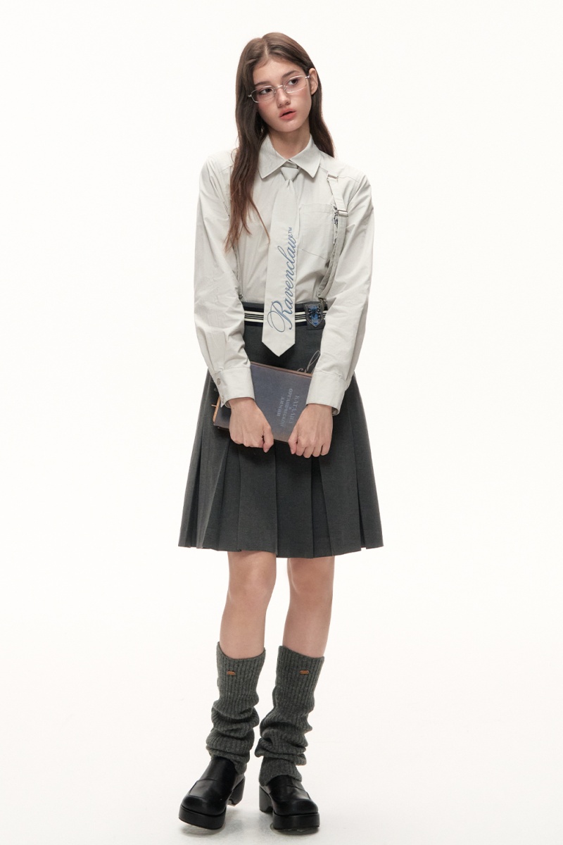 Kyouko & Harry Potter Collaborated Embroideried Blouse Pleated Skirt Harry Potter Clothing- Harry Potter Clothes Shopping