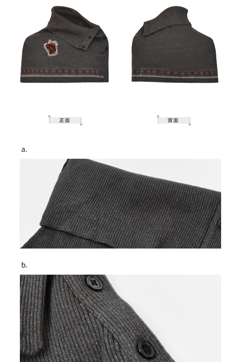 Kyouko & Harry Potter Collaborated Slim Two Pieces Top Plaid Skirt Harry Potter Outfit- Harry Potter Clothes Shopping