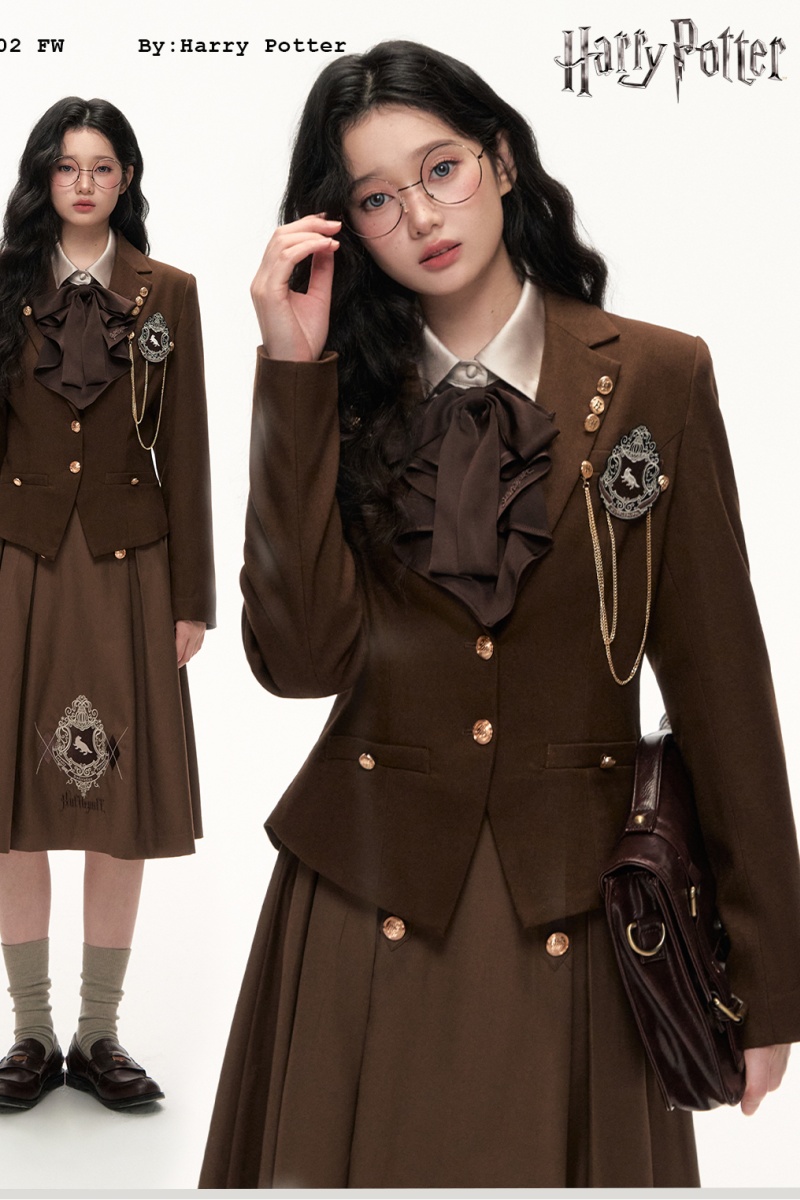 Kyouko & Harry Potter Collaborated British Style Coat Skirt Set Harry Potter Outfit- Harry Potter Clothes Shopping