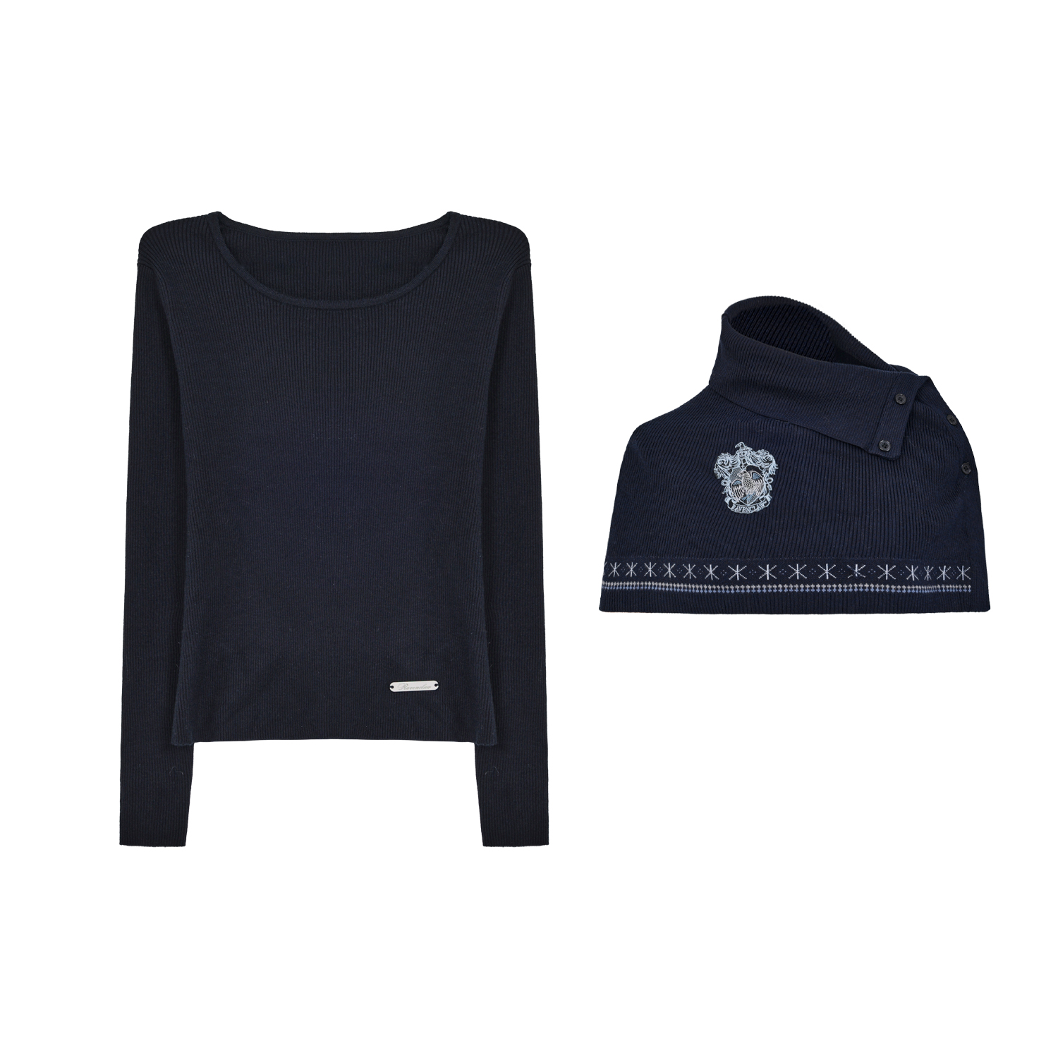 Kyouko & Harry Potter Collaborated Slim Two Pieces Top Plaid Skirt Harry Potter Outfit- Harry Potter Clothes Shopping