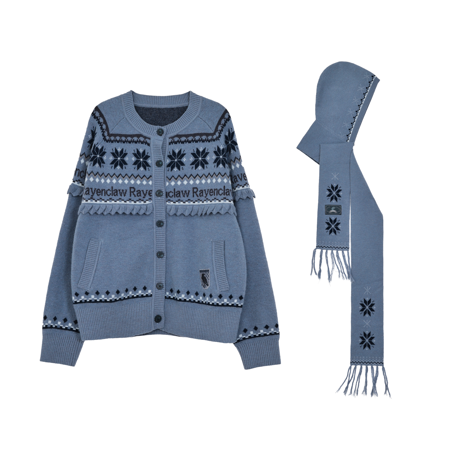 Kyouko & Harry Potter Collaborated Sweater Scarf Set Harry Potter Clothing- Harry Potter Clothes Shopping