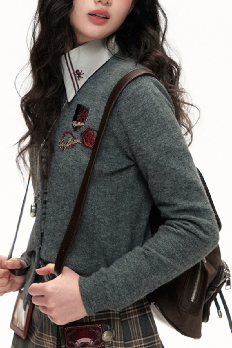 Kyouko & Harry Potter Collaborated Slim Cardigan Plaid Skirt Harry Potter Clothing - Harry Potter Clothes Shopping