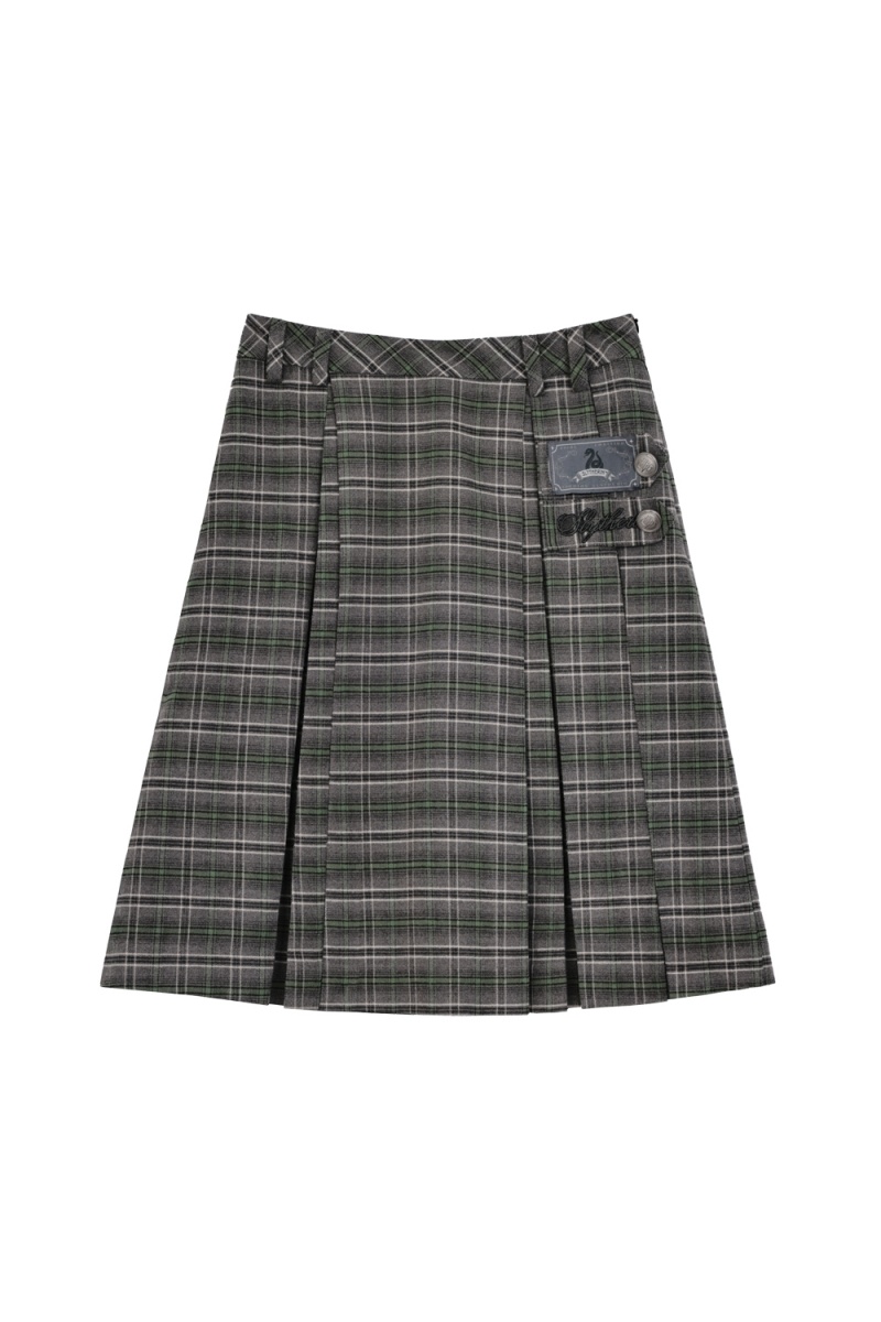 Kyouko & Harry Potter Collaborated Slim Cardigan Plaid Skirt Harry Potter Clothing - Harry Potter Clothes Shopping