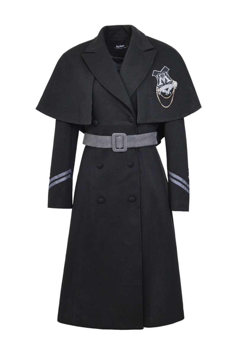 Kyouko & Harry Potter Collaborated Black Cape Overcoat Harry Potter Outfit Harry Potter Clothes Shopping