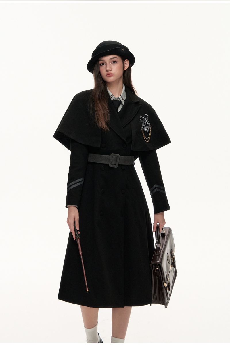Kyouko & Harry Potter Collaborated Black Cape Overcoat Harry Potter Outfit Harry Potter Clothes Shopping