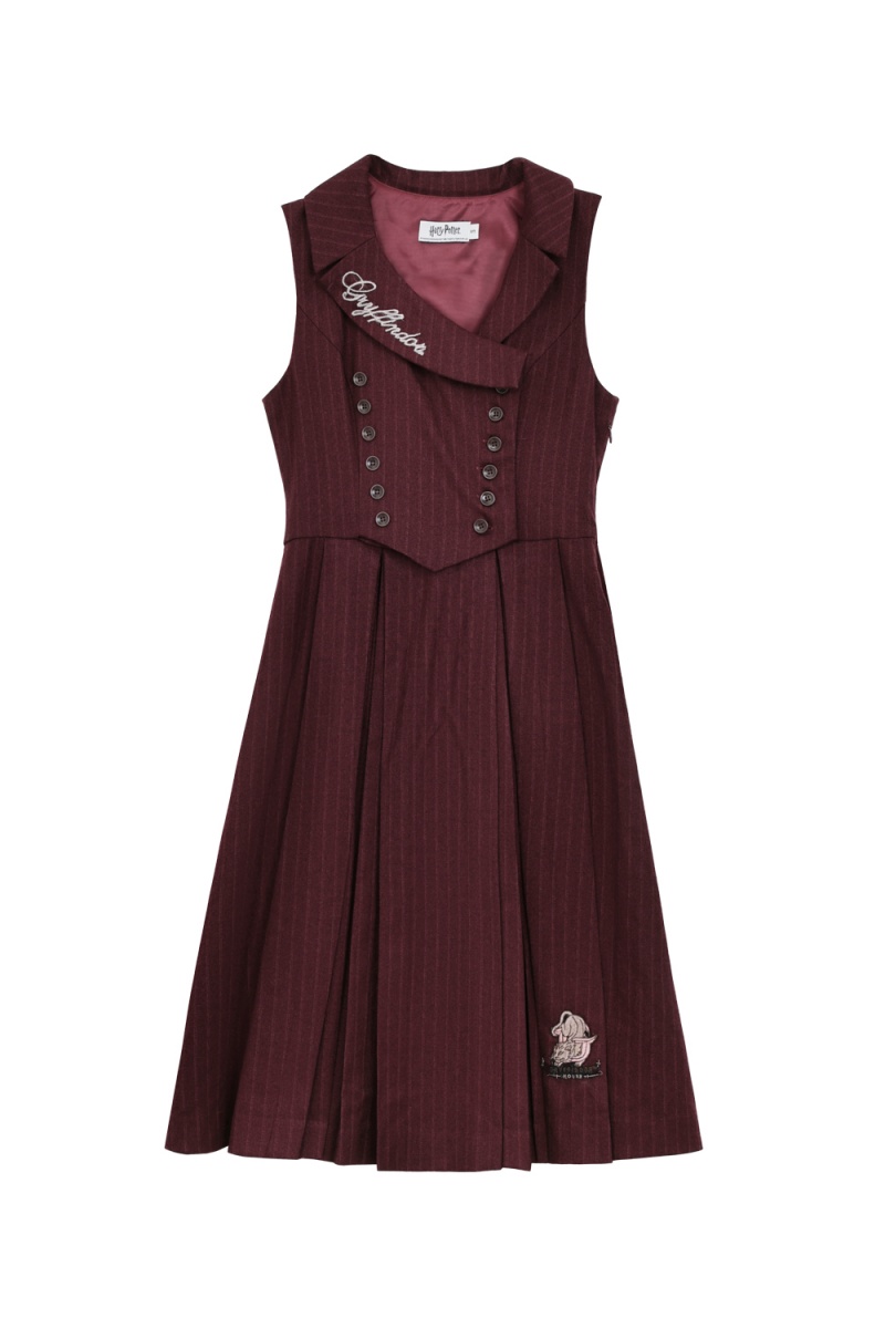 Kyouko & Harry Potter Collaborated Stripes Vest Dress Harry Potter Clothing - Harry Potter Clothes Shopping
