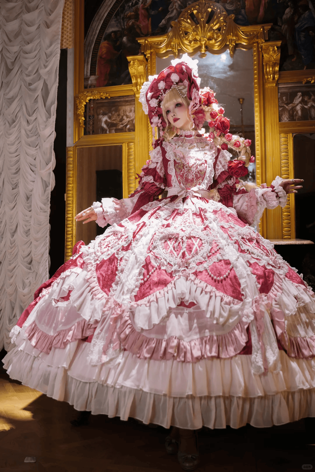 み*ら様 Bramble Rose Antique Cake ドレスセット Bramble Rose Antique Cake Classic Lolita Dress Full Set