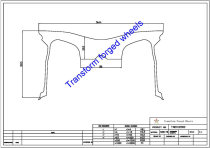 TM2010503 20*10.5 Inch Forged Monoblock Wheels Blanks Drawing TM2010503 20*10.5 Inch Forged Monoblock Wheels Blanks Drawing
