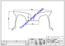 TM208504 20*8.5 Inch Forged Monoblock Wheels Blanks Drawing TM208504 20*8.5 Inch Forged Monoblock Wheels Blanks Drawing