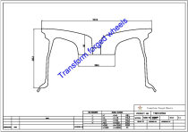 TM2010504 20*10.5 Inch Forged Monoblock Wheels Blanks Drawing TM2010504 20*10.5 Inch Forged Monoblock Wheels Blanks Drawing