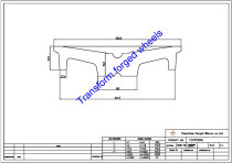 TC190006 19 Inch Forged Aluminum Raw Center Disk Blanks Drawing TC190006 19 Inch Forged Aluminum Raw Center Disk Blanks Drawing