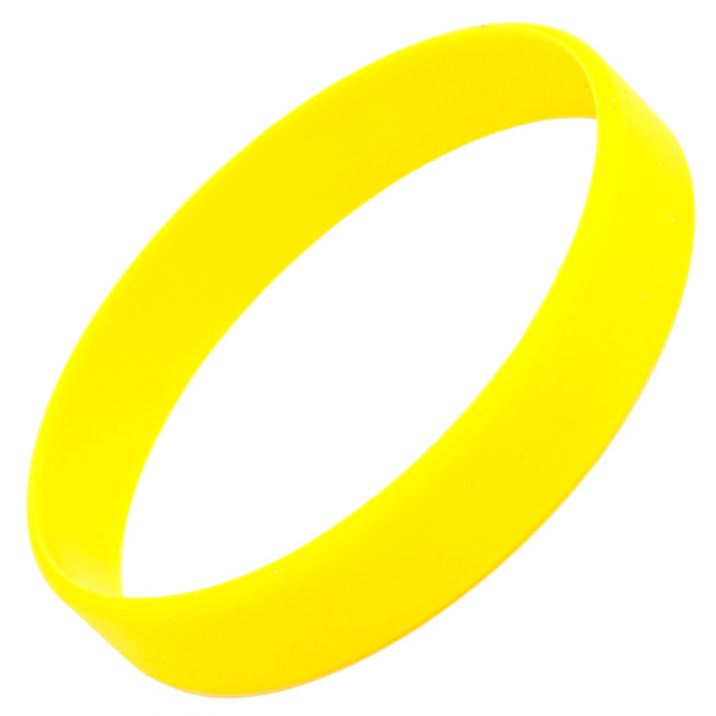 Custom Silicone Wristbands  “Debossed Color Filled”   Width: 12mm (1/2 Inch)