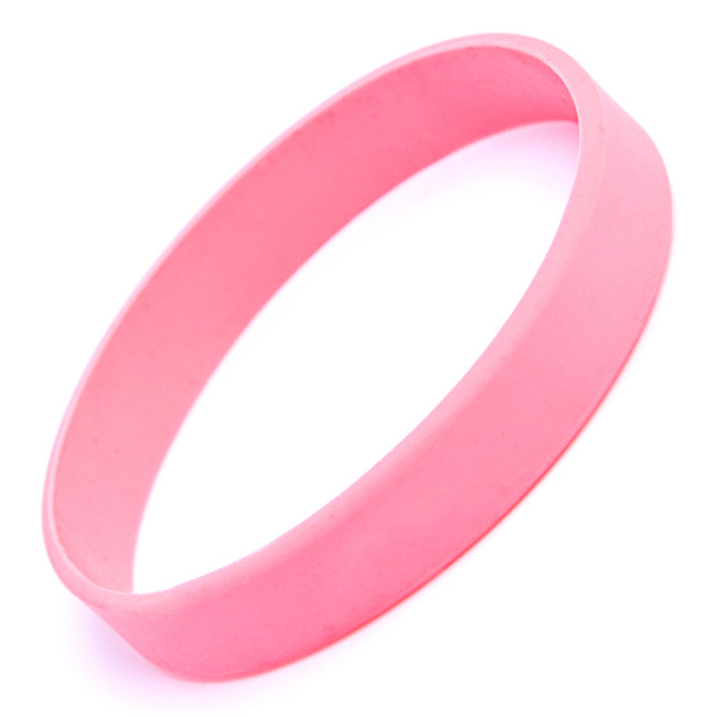 Custom Silicone Wristbands  “Debossed Color Filled”   Width: 12mm (1/2 Inch)