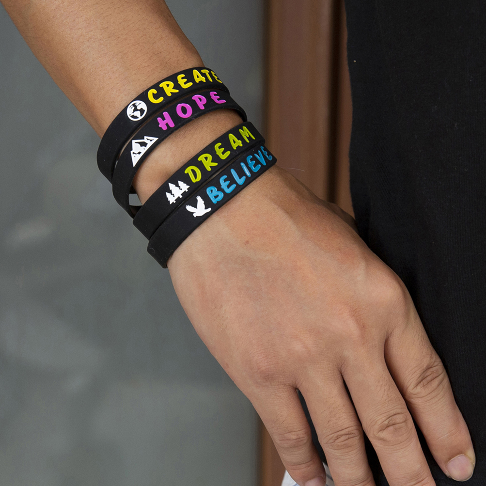 Silicone Wristbands | Fast Free Delivery | Order Online