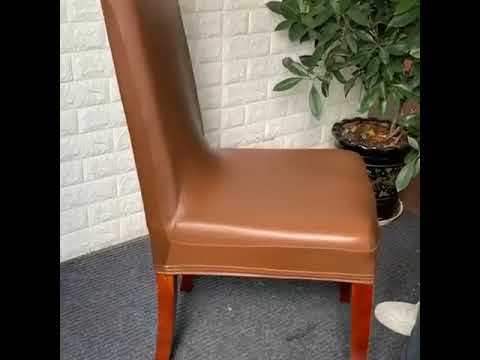 Style Leather Chair Cover Slipcover, Leather Chair Slipcovers