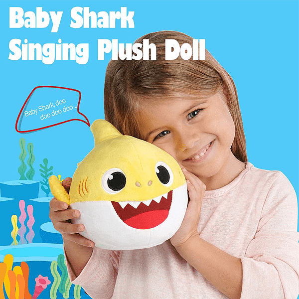 US$ 23.98 - Singing & Dancing Baby Shark Plush Doll - www ...