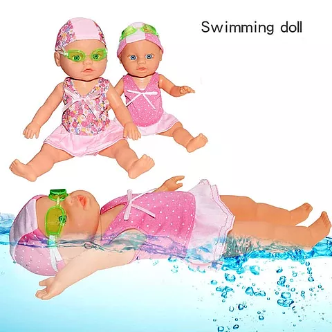 swimming doll